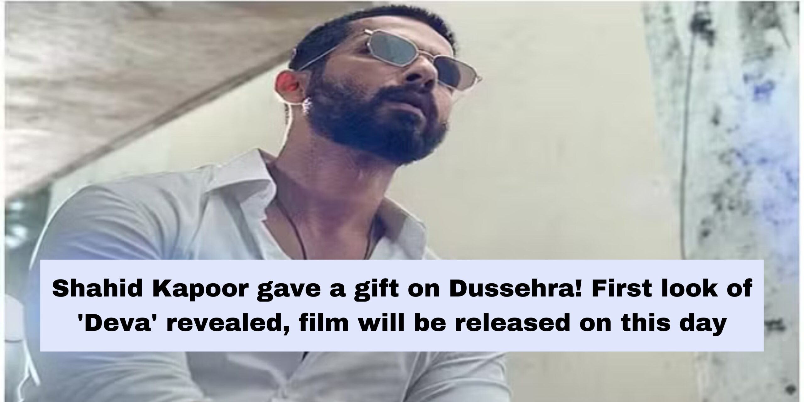 Shahid Kapoor gave a gift to Dussehra