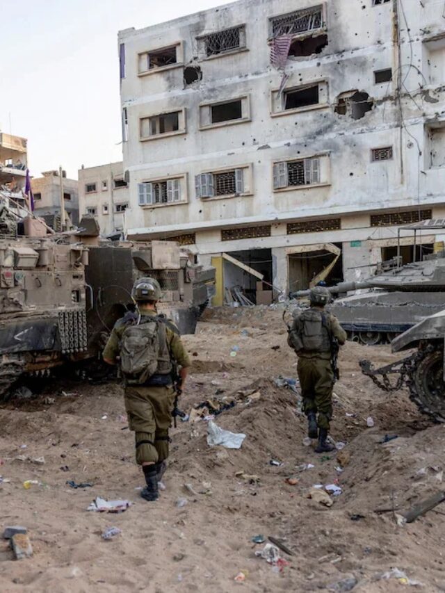 Israel Bombarded Hamas Structures