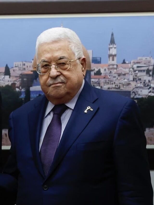 The Convoy of Palestinian President Mahmud Abbas Attack