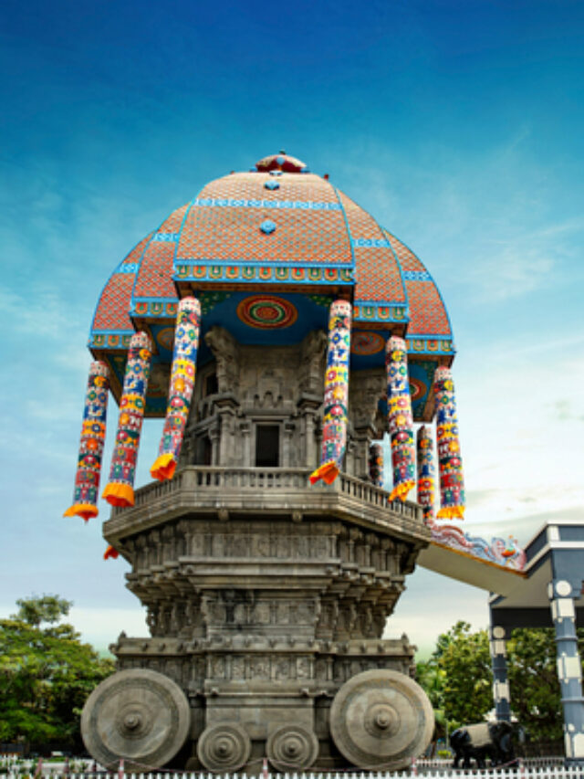 Beautiful,View,Of,Valluvar,Kottam,auditorium,,Monument,In,Chennai,,Tamil,Nadu,
